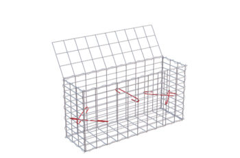 Gabionový koš 100 x 30 x 50 cm, oko 5 x 5 cm