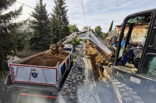 Doprava materialů a suťi