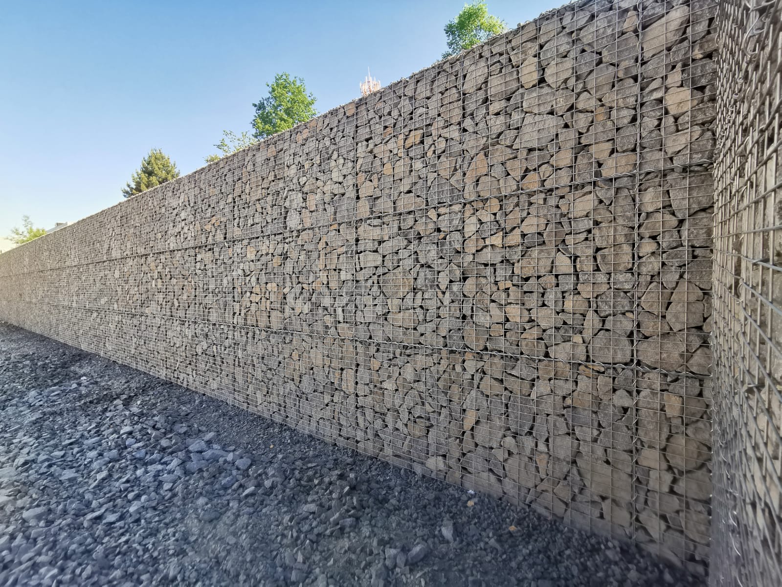 Gabionové zdi a stěny