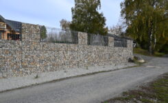 Gabionová zeď