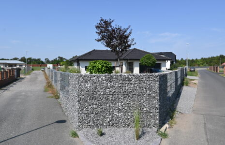 Gabionový plot – Cerhenice