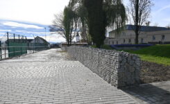 Gabionový plot