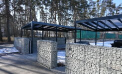Gabionový plot