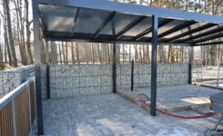 Gabionový plot