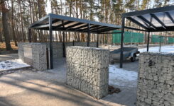 Gabionový plot