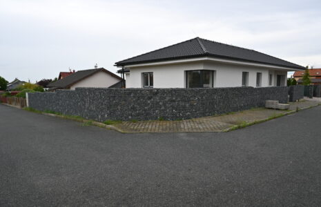 Gabionový plot – RD Kozojedy