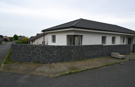 Gabionový plot – RD Kozojedy