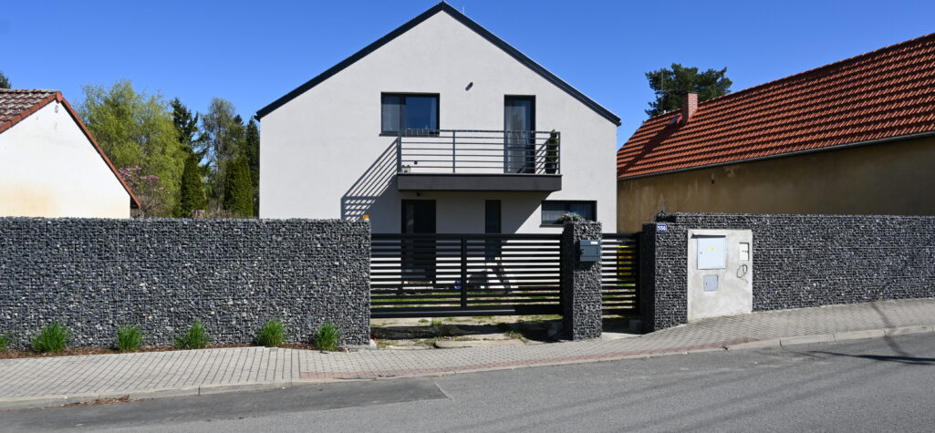 Gabionový plot